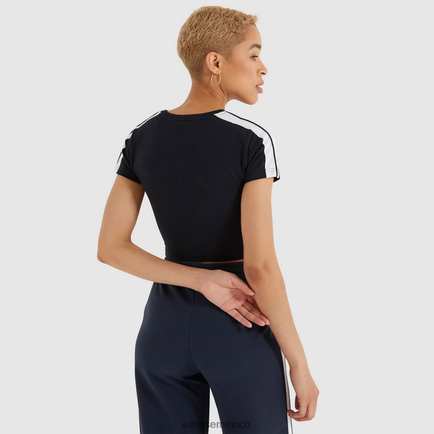ropa mx Ellesse mujer camiseta corta latus negro 84X86H206