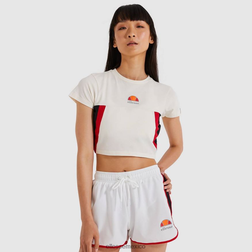 ropa mx Ellesse mujer camiseta corta mathia blanquecino 84X86H217
