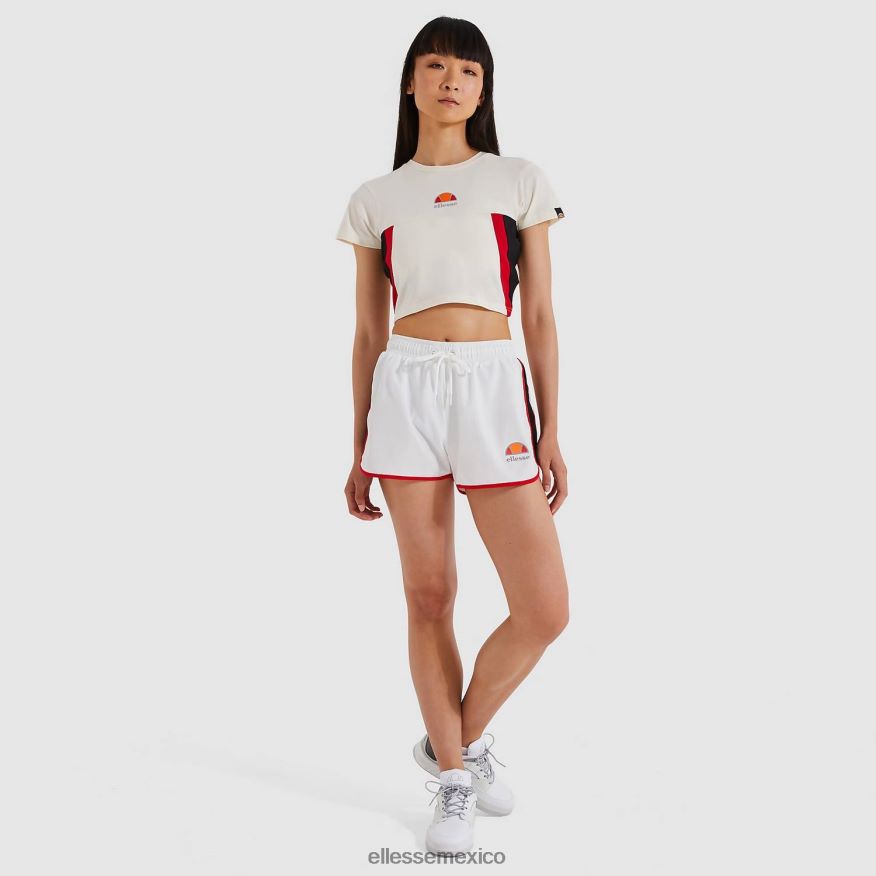 ropa mx Ellesse mujer camiseta corta mathia blanquecino 84X86H217