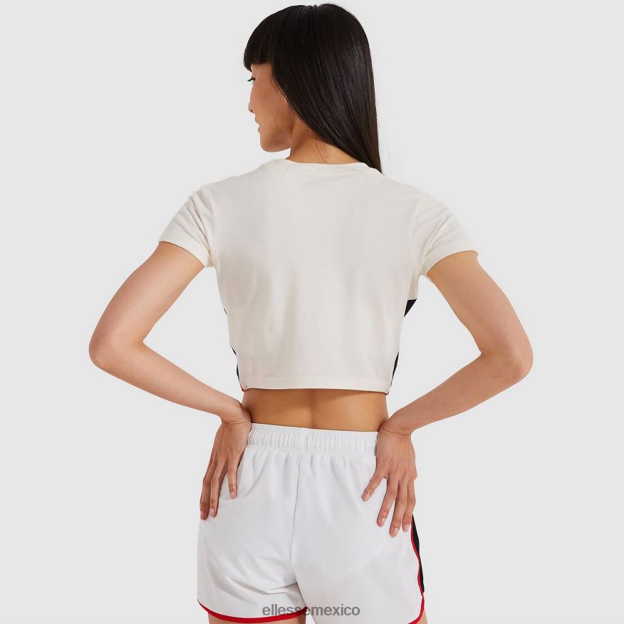 ropa mx Ellesse mujer camiseta corta mathia blanquecino 84X86H217