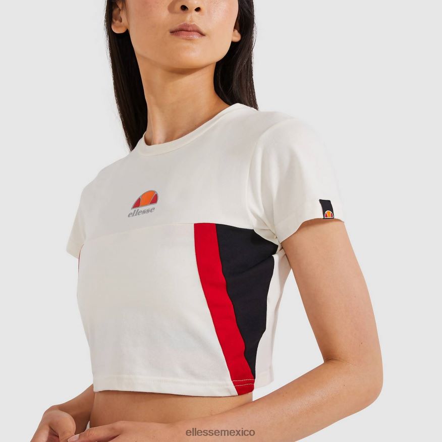 ropa mx Ellesse mujer camiseta corta mathia blanquecino 84X86H217