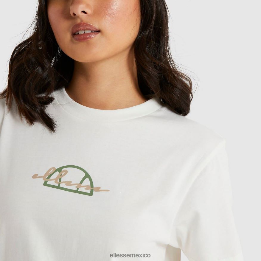 ropa mx Ellesse mujer camiseta oversize orenzo blanquecino 84X86H241