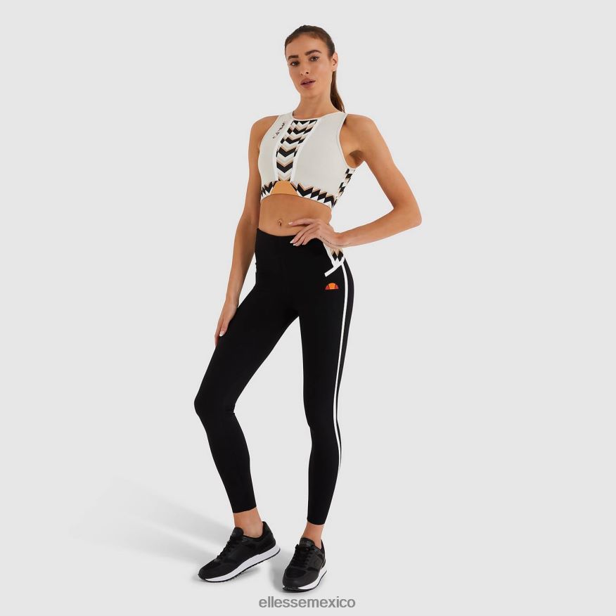 ropa mx Ellesse mujer chaleco corto chisporroteante gris claro 84X86H226