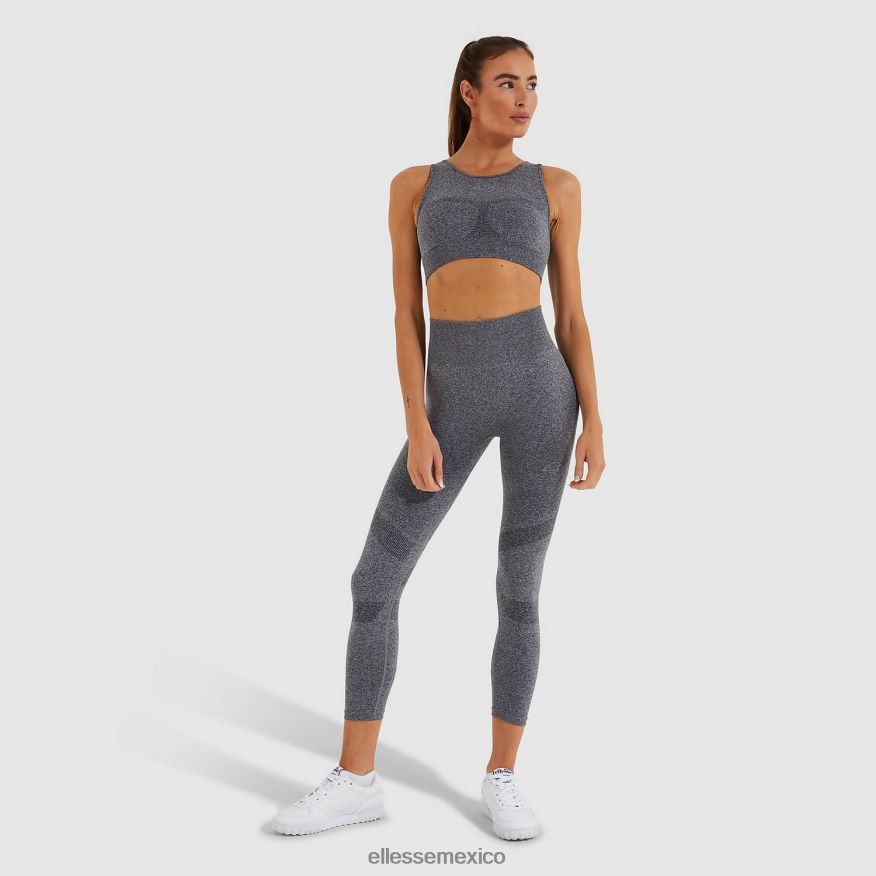 ropa mx Ellesse mujer chaleco corto en llamas marga gris 84X86H200