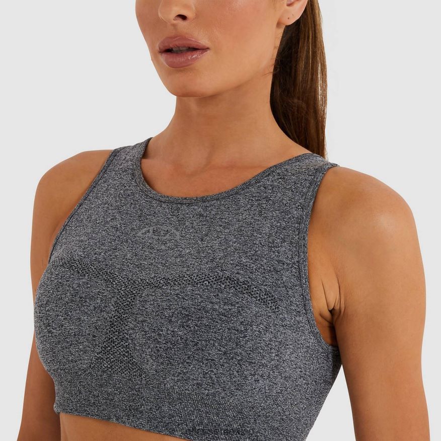 ropa mx Ellesse mujer chaleco corto en llamas marga gris 84X86H200