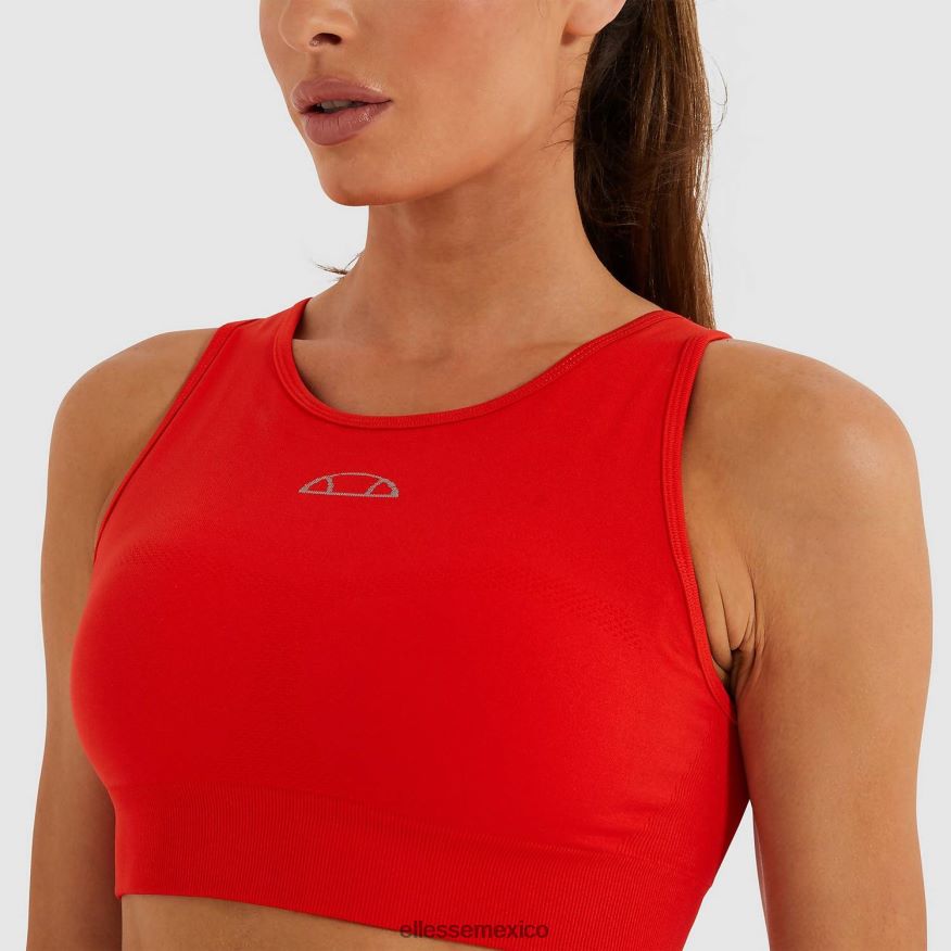 ropa mx Ellesse mujer chaleco corto en llamas naranja 84X86H232