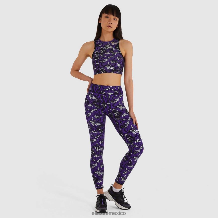 ropa mx Ellesse mujer chaleco corto kinarva todo estampado 84X86H199