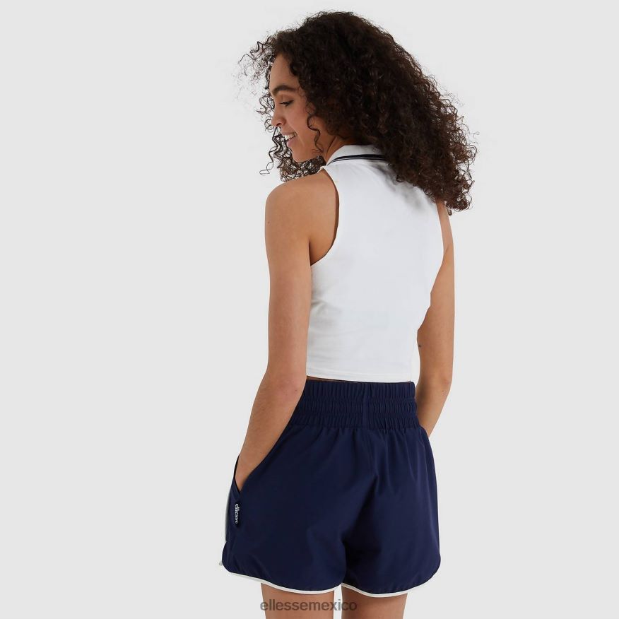 ropa mx Ellesse mujer chaleco corto ontom blanquecino 84X86H239
