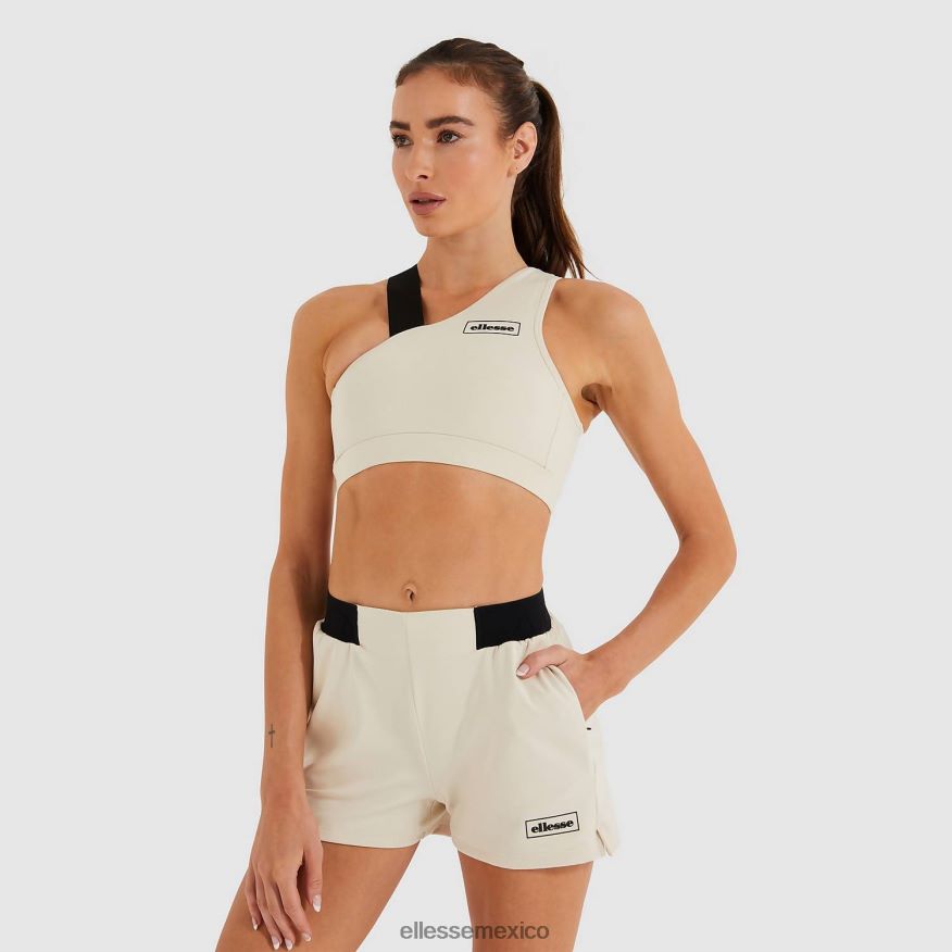 ropa mx Ellesse mujer chaleco corto pacey beige 84X86H211