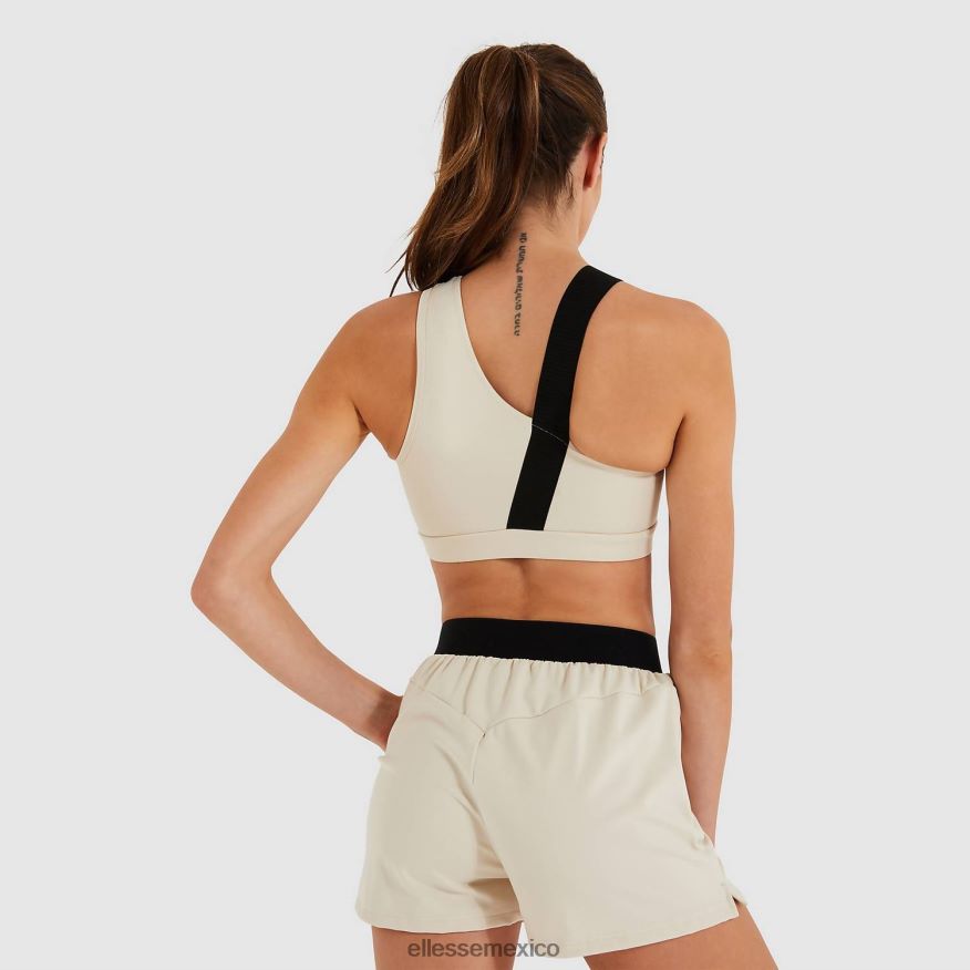 ropa mx Ellesse mujer chaleco corto pacey beige 84X86H211