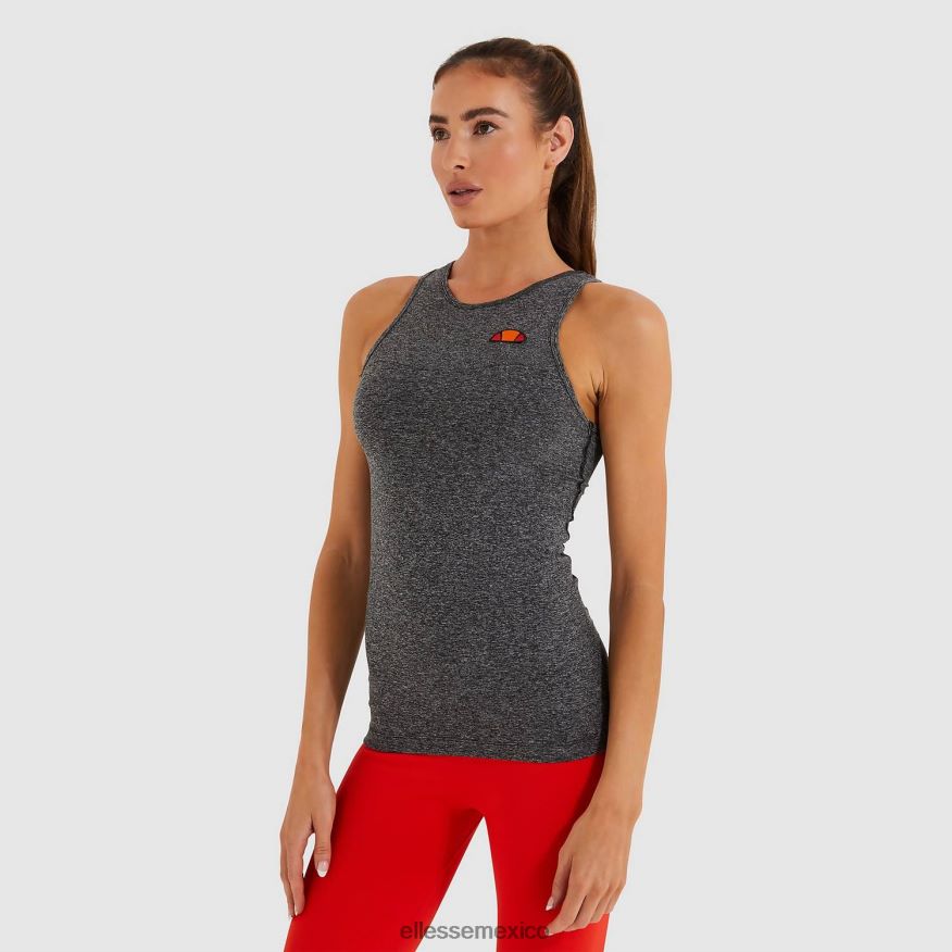 ropa mx Ellesse mujer chaleco de carbonato marga gris oscuro 84X86H225