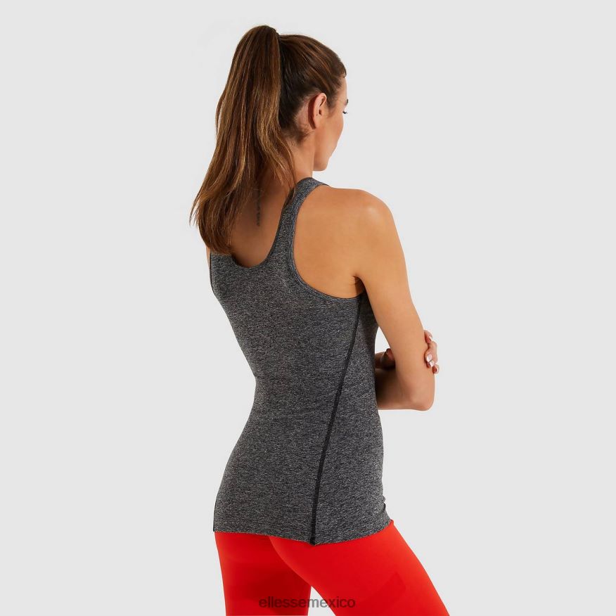 ropa mx Ellesse mujer chaleco de carbonato marga gris oscuro 84X86H225