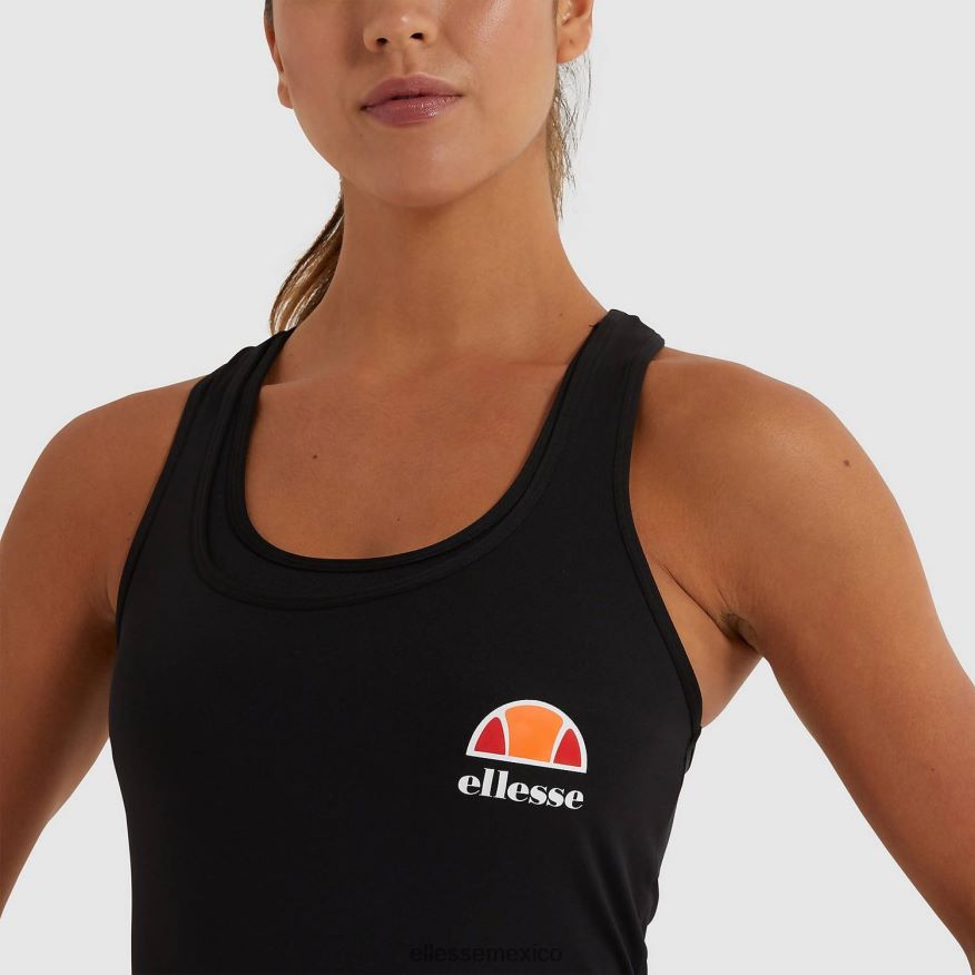 ropa mx Ellesse mujer top curasci sin mangas negro 84X86H76