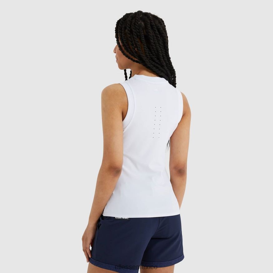 ropa mx Ellesse mujer top sin mangas tinta blanco 84X86H244