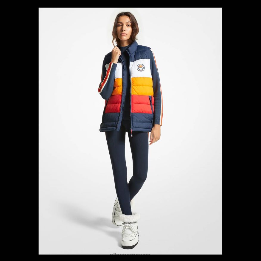 ropa mx Ellesse mujer chaleco de esquí mk vail blanco 84X86H13