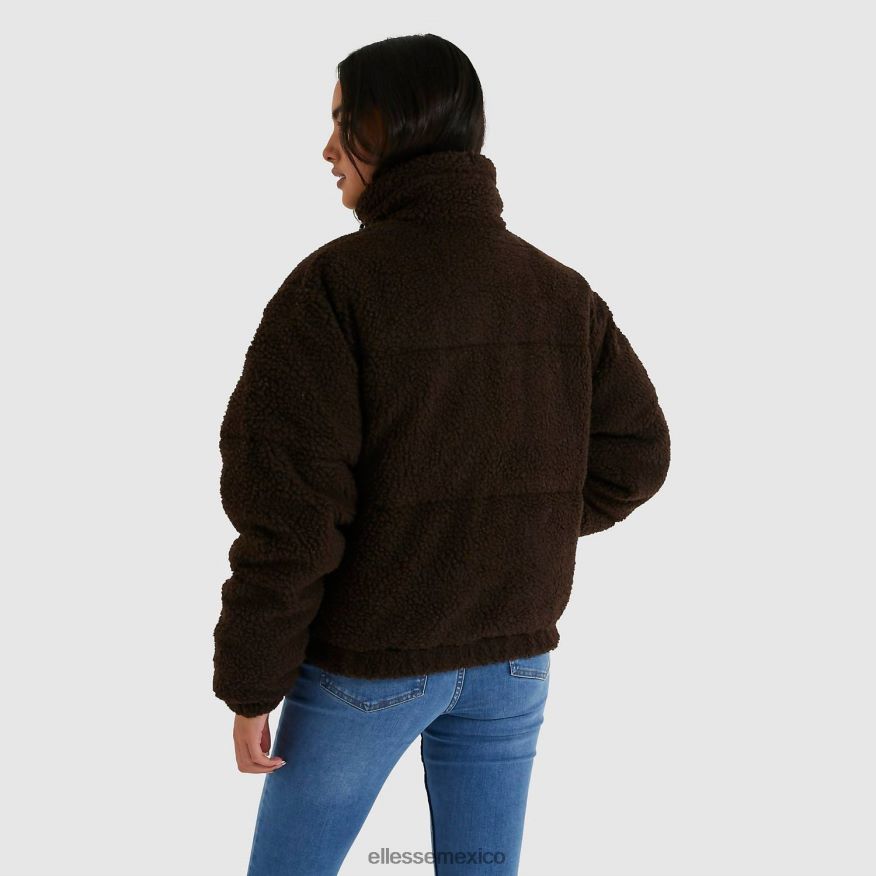 ropa mx Ellesse mujer chaqueta acolchada mollis marrón 84X86H165