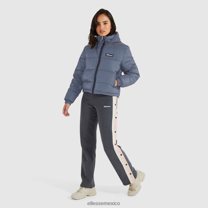 ropa mx Ellesse mujer chaqueta acolchada pana azul oscuro 84X86H162