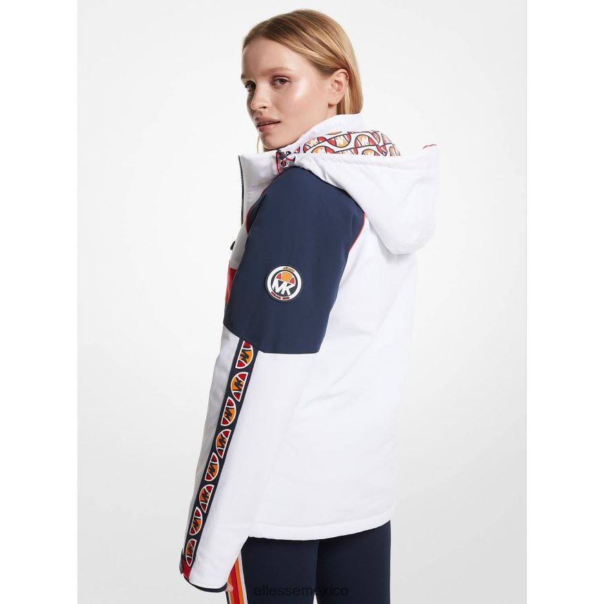 ropa mx Ellesse mujer chaqueta de esquí mk silverton blanco 84X86H14