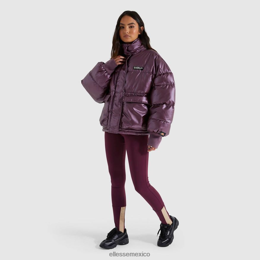 ropa mx Ellesse mujer chaqueta vesuvio morado oscuro 84X86H159