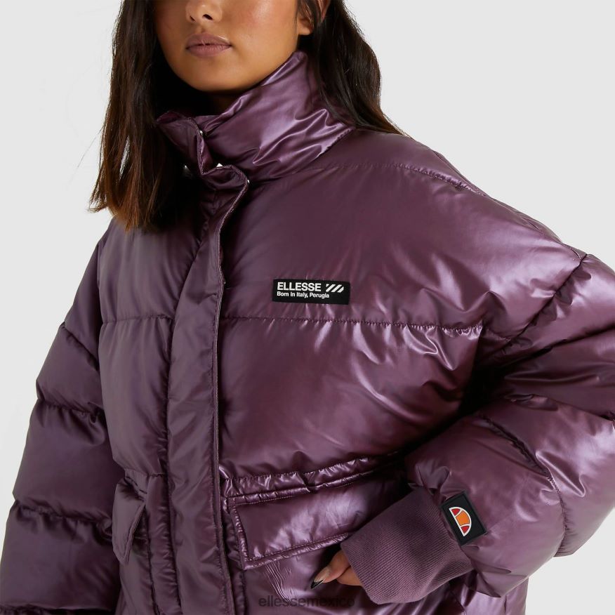 ropa mx Ellesse mujer chaqueta vesuvio morado oscuro 84X86H159