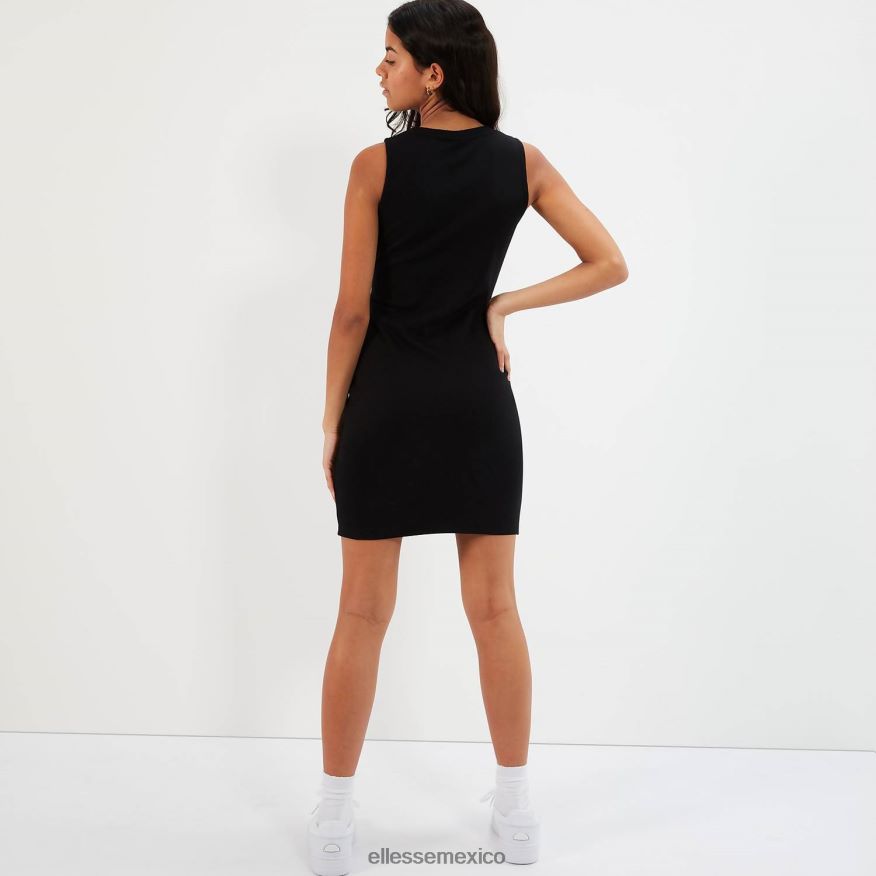 ropa mx Ellesse mujer vestido de muñeca negro 84X86H101