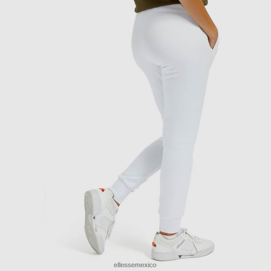 ropa mx Ellesse mujer pantalón jogging queenstown blanco 84X86H112
