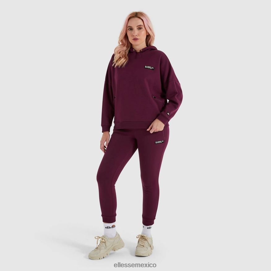 ropa mx Ellesse mujer pantalón jogging terminillo morado oscuro 84X86H193