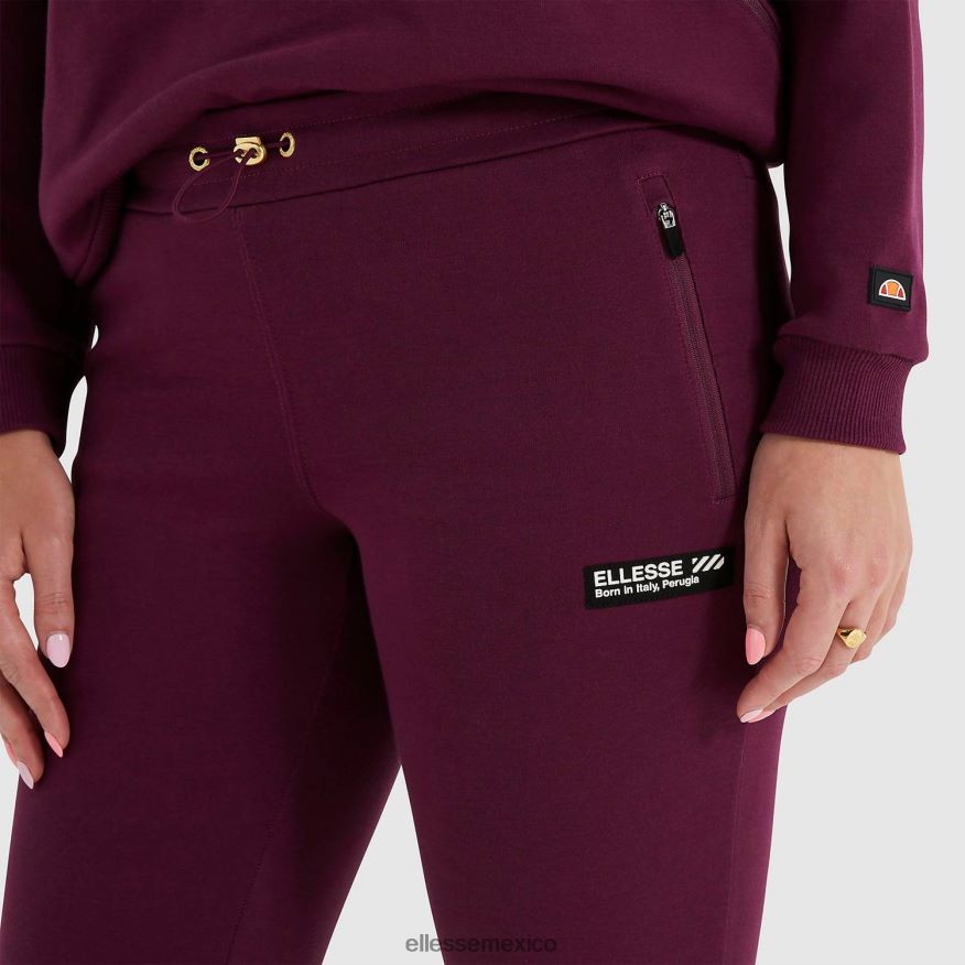 ropa mx Ellesse mujer pantalón jogging terminillo morado oscuro 84X86H193