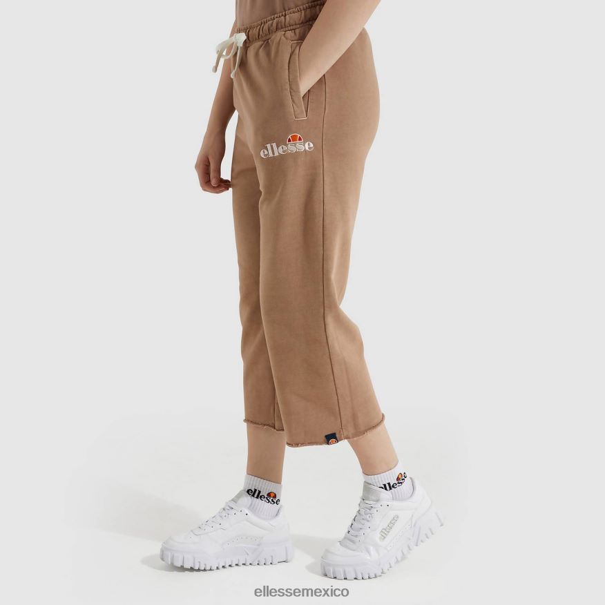 ropa mx Ellesse mujer pantalones jogging capri taran marrón 84X86H185