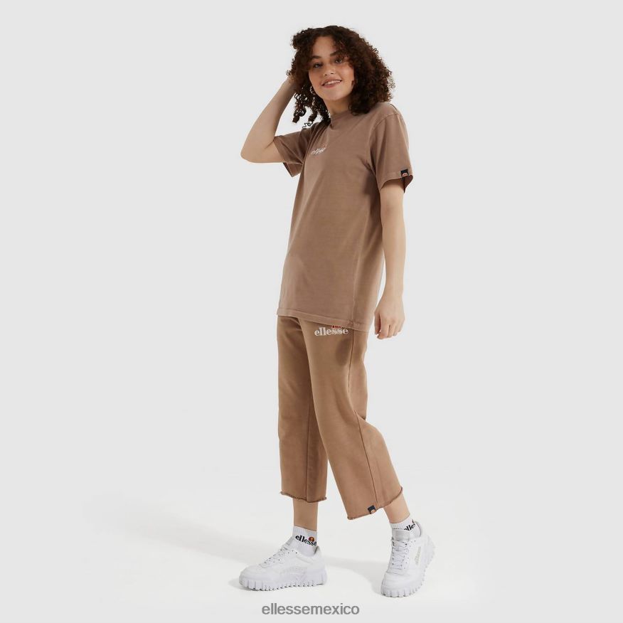 ropa mx Ellesse mujer pantalones jogging capri taran marrón 84X86H185