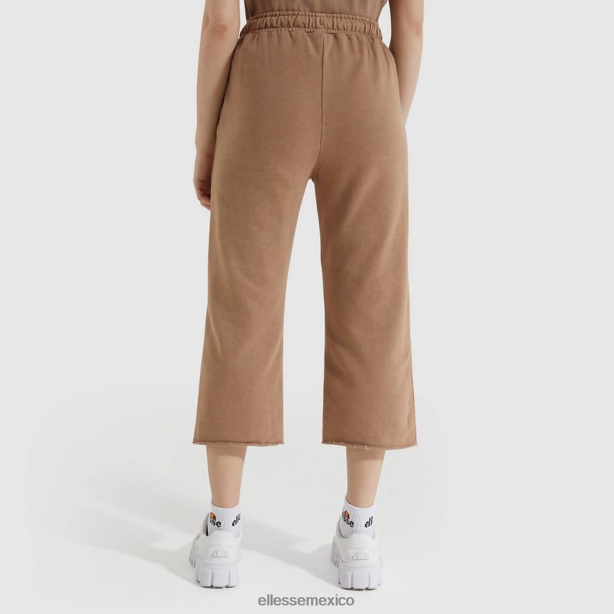 ropa mx Ellesse mujer pantalones jogging capri taran marrón 84X86H185