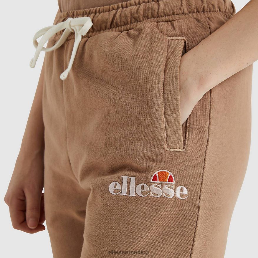 ropa mx Ellesse mujer pantalones jogging capri taran marrón 84X86H185