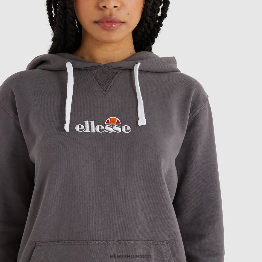 ropa mx Ellesse mujer contenido con capucha marga gris oscuro 84X86H176