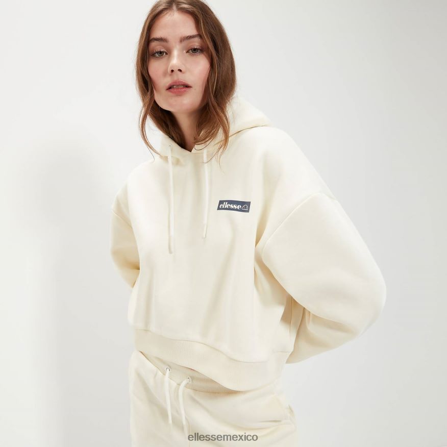 ropa mx Ellesse mujer sudadera con capucha cria blanquecino 84X86H42