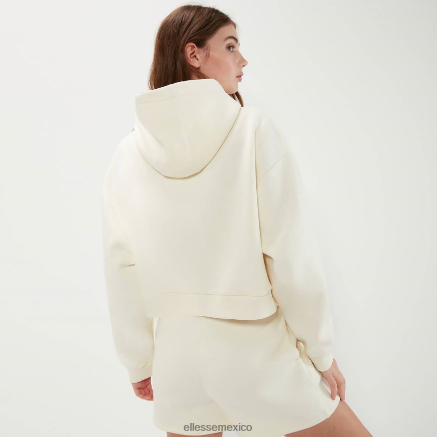 ropa mx Ellesse mujer sudadera con capucha cria blanquecino 84X86H42