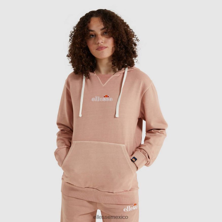 ropa mx Ellesse mujer sudadera con capucha dafni marrón 84X86H171