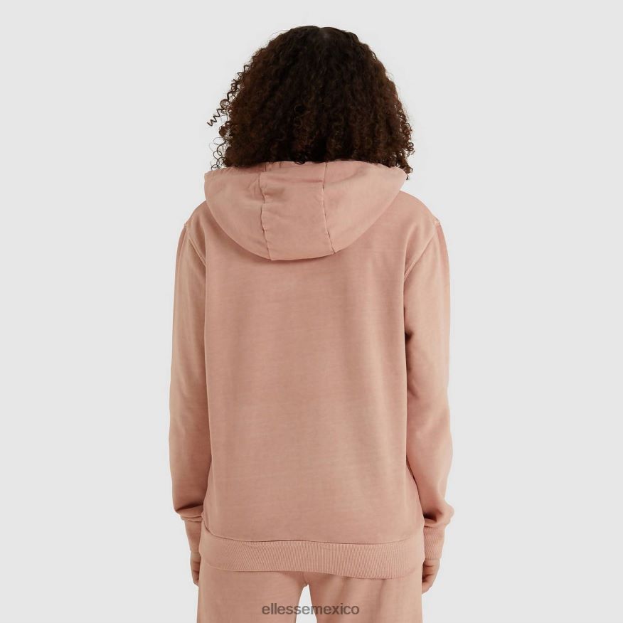 ropa mx Ellesse mujer sudadera con capucha dafni marrón 84X86H171