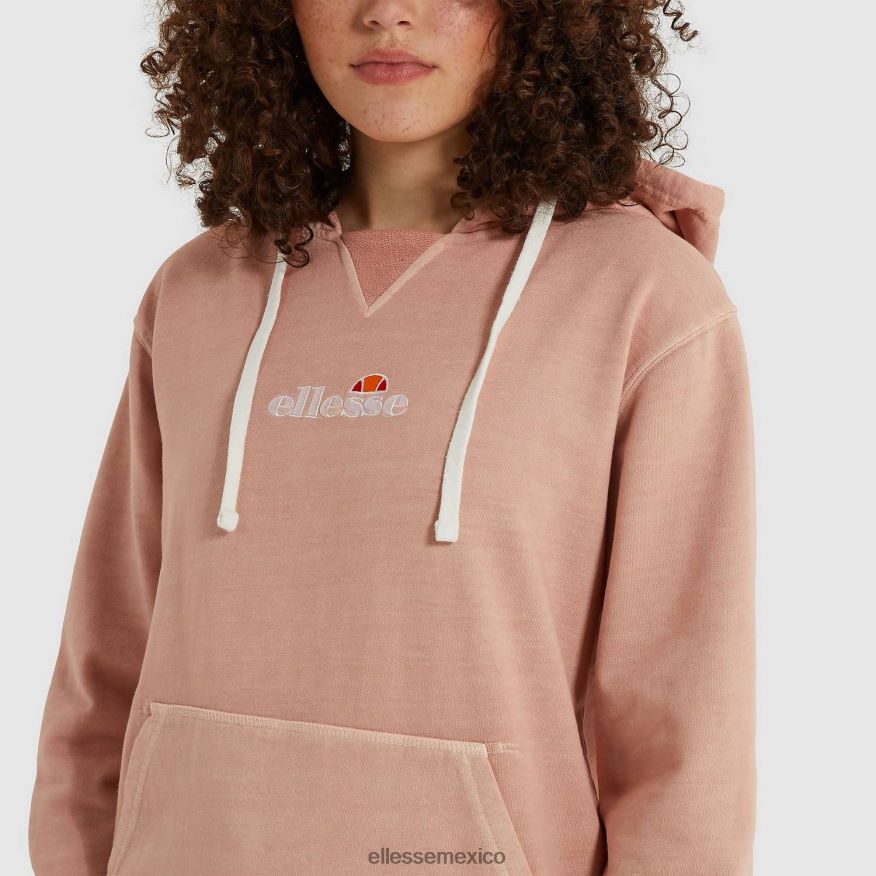 ropa mx Ellesse mujer sudadera con capucha dafni marrón 84X86H171