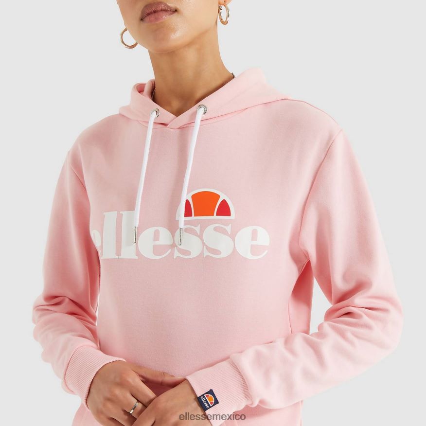 ropa mx Ellesse mujer torices oh sudadera con capucha Rosa claro 84X86H27
