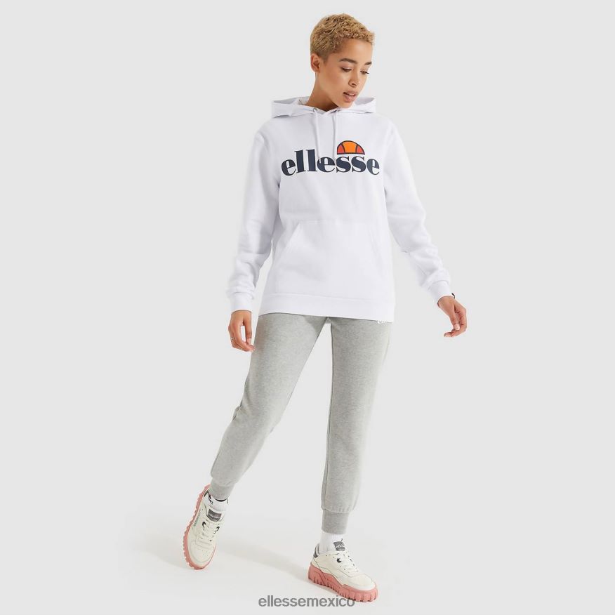 ropa mx Ellesse mujer torices oh sudadera con capucha blanco 84X86H25