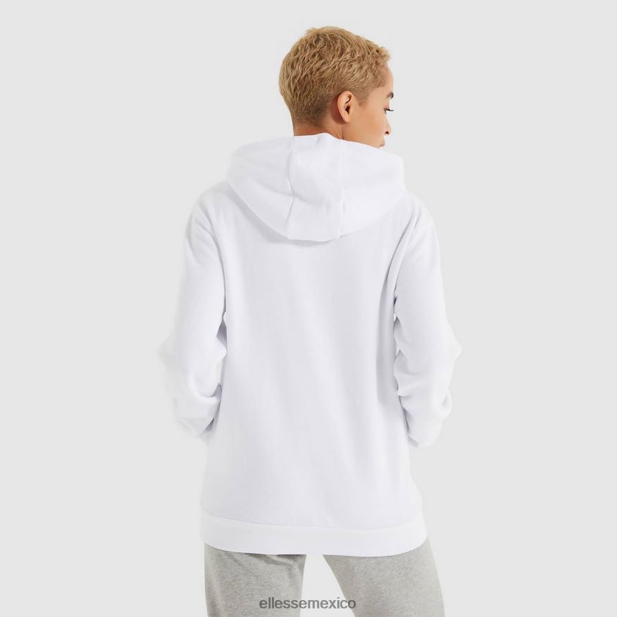 ropa mx Ellesse mujer torices oh sudadera con capucha blanco 84X86H25