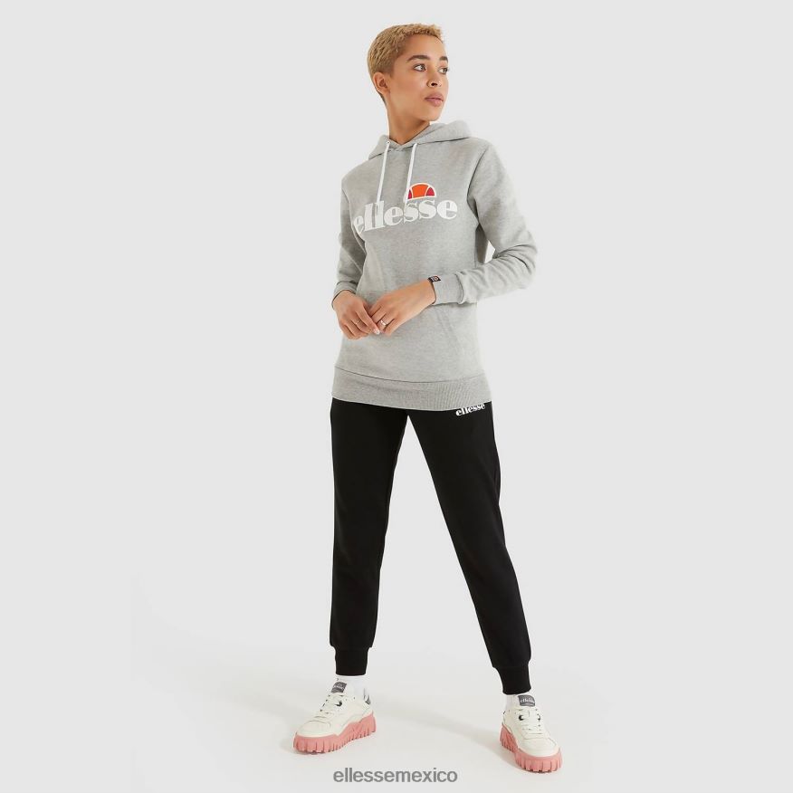 ropa mx Ellesse mujer torices oh sudadera con capucha marga gris 84X86H26