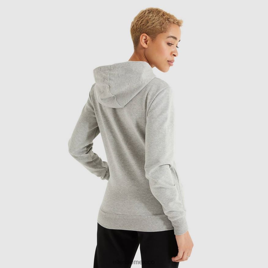 ropa mx Ellesse mujer torices oh sudadera con capucha marga gris 84X86H26