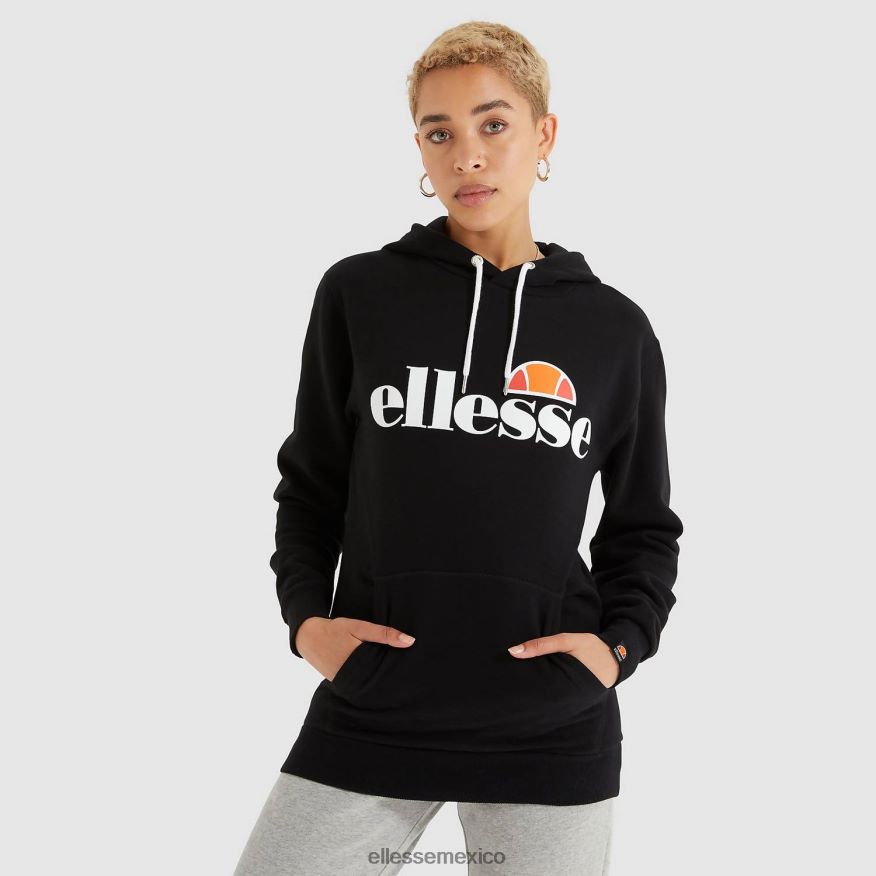 ropa mx Ellesse mujer torices oh sudadera con capucha negro 84X86H24