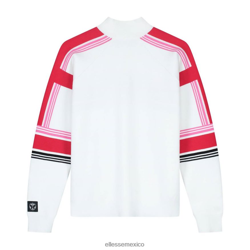 ropa mx Ellesse mujer sudadera de punto del mundo del mañana blanco 84X86H36