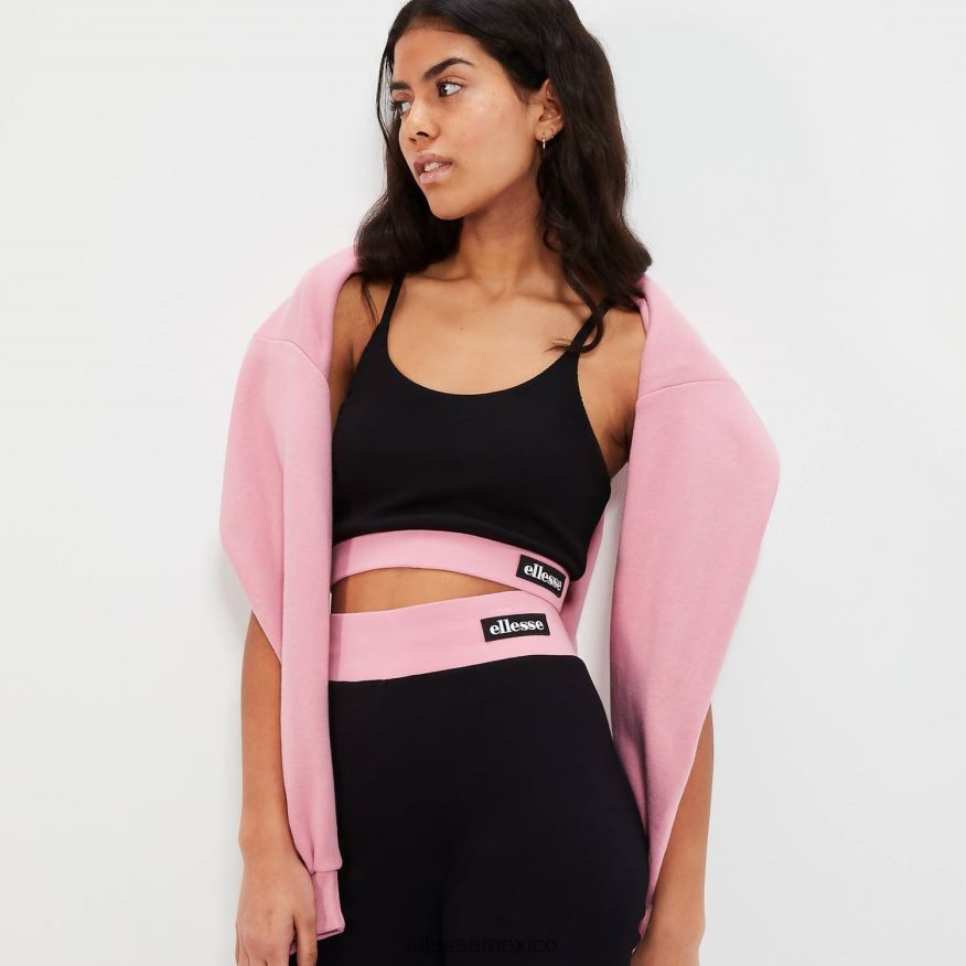 ropa mx Ellesse mujer sujetador de bobina superior negro 84X86H93