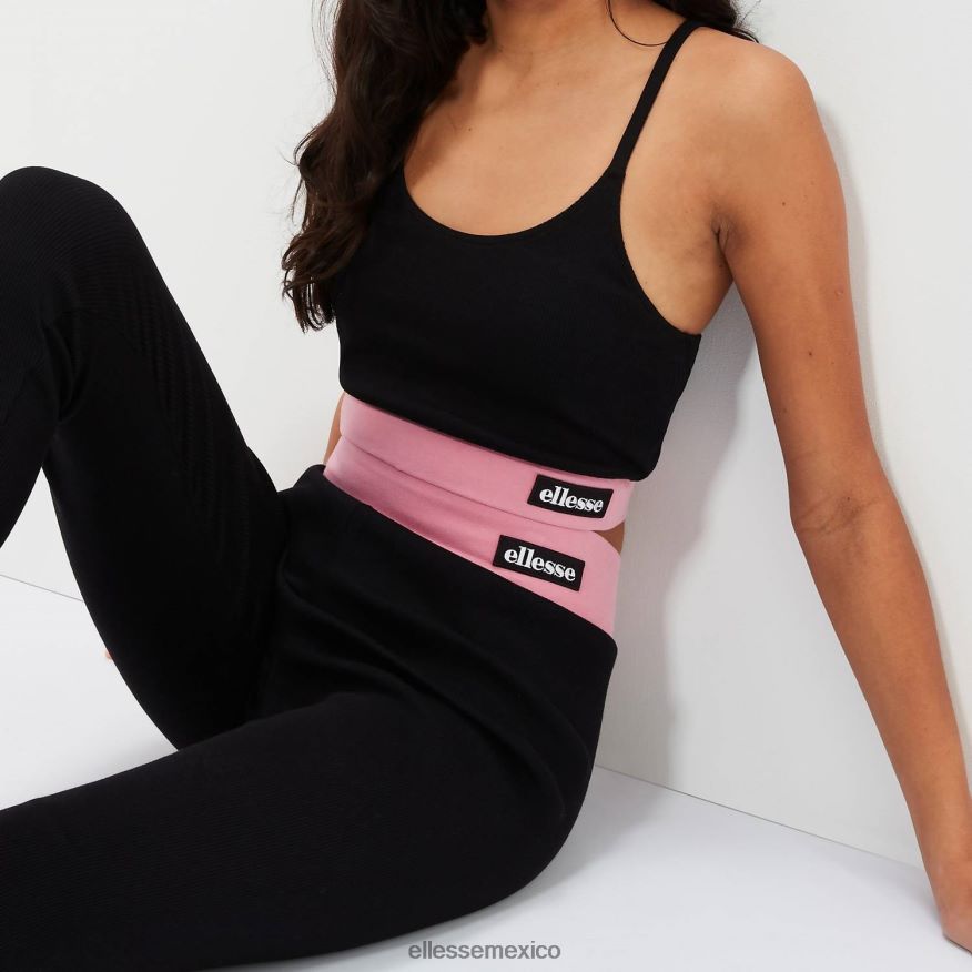 ropa mx Ellesse mujer sujetador de bobina superior negro 84X86H93