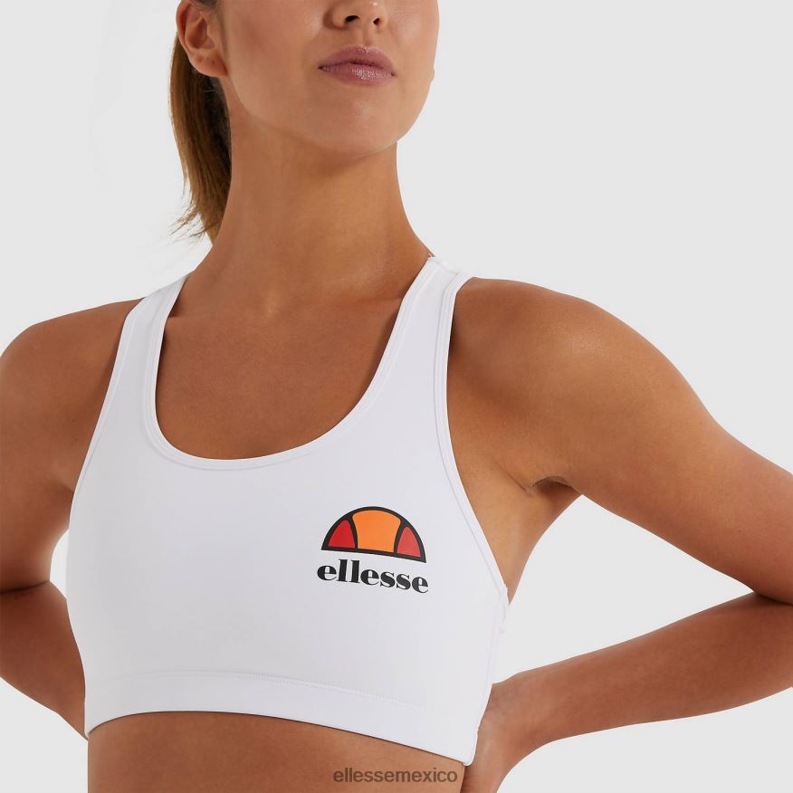 ropa mx Ellesse mujer sujetador sostino blanco 84X86H64
