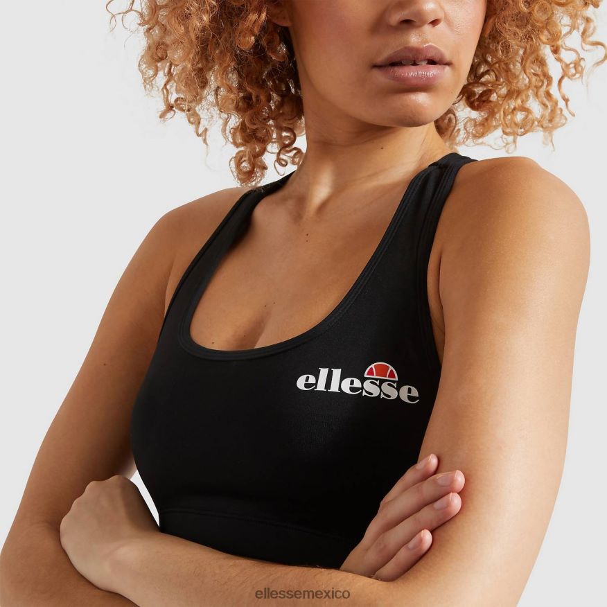 ropa mx Ellesse mujer sujetador sostino negro 84X86H65