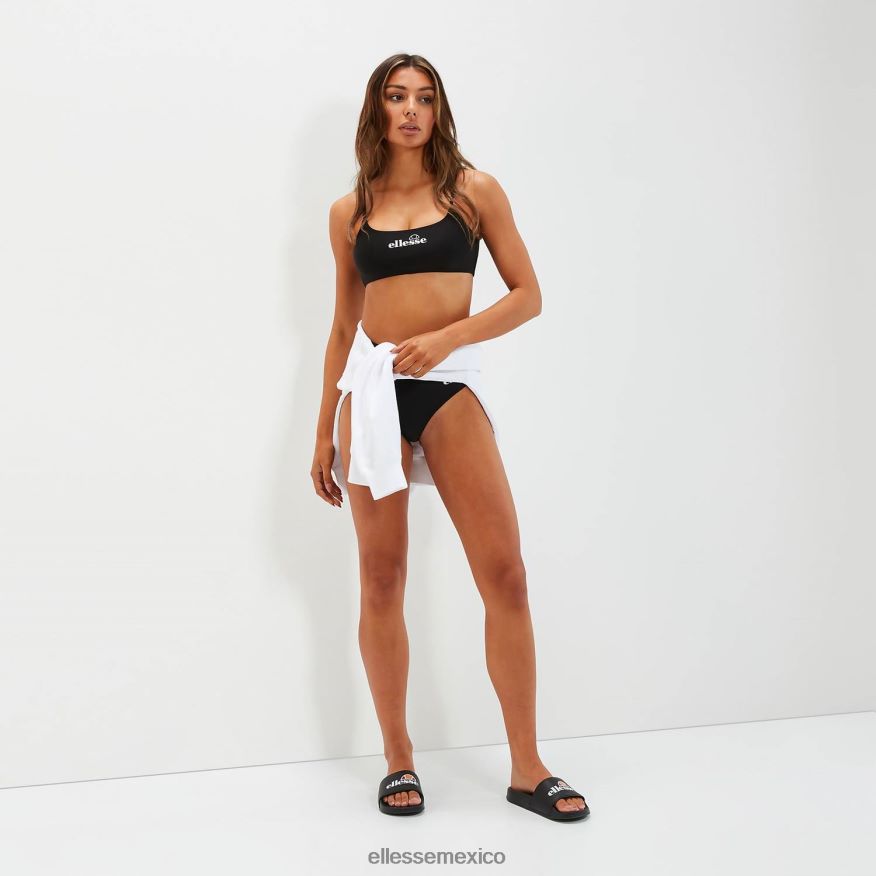 ropa mx Ellesse mujer top de bikini brelian negro 84X86H150